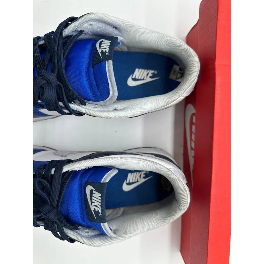 Nike‎ Dunk Low White Football Grey Game Royal Blue FQ8826-100 Mens 10.5 Sneaker